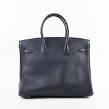 Hermes Birkin 35 Navy Blue T Stamp (2015)