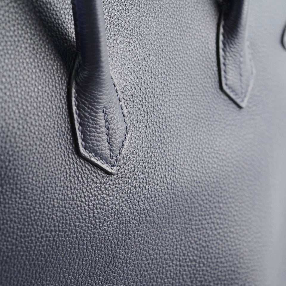 Hermes Birkin 35 Navy Blue T Stamp (2015)