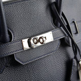 Hermes Birkin 35 Navy Blue T Stamp (2015)