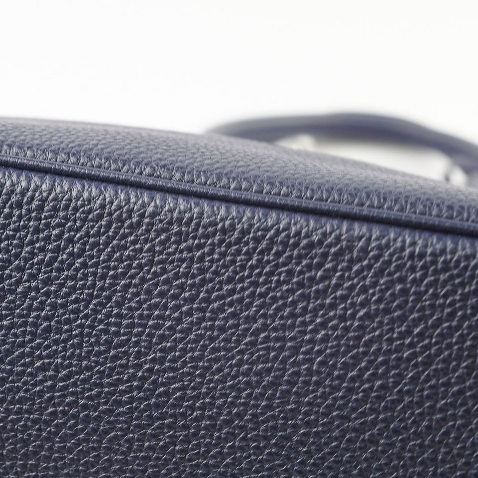 Hermes Birkin 35 Navy Blue T Stamp (2015)