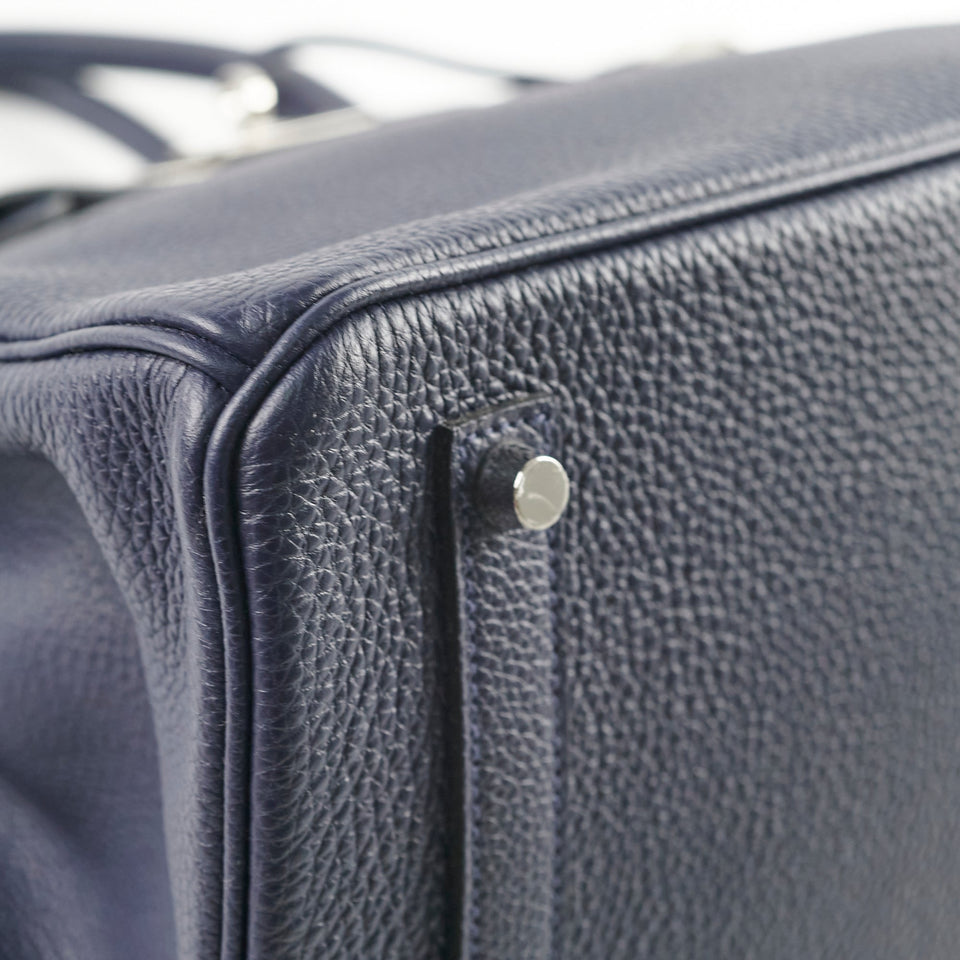 Hermes Birkin 35 Navy Blue T Stamp (2015)