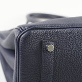 Hermes Birkin 35 Navy Blue T Stamp (2015)
