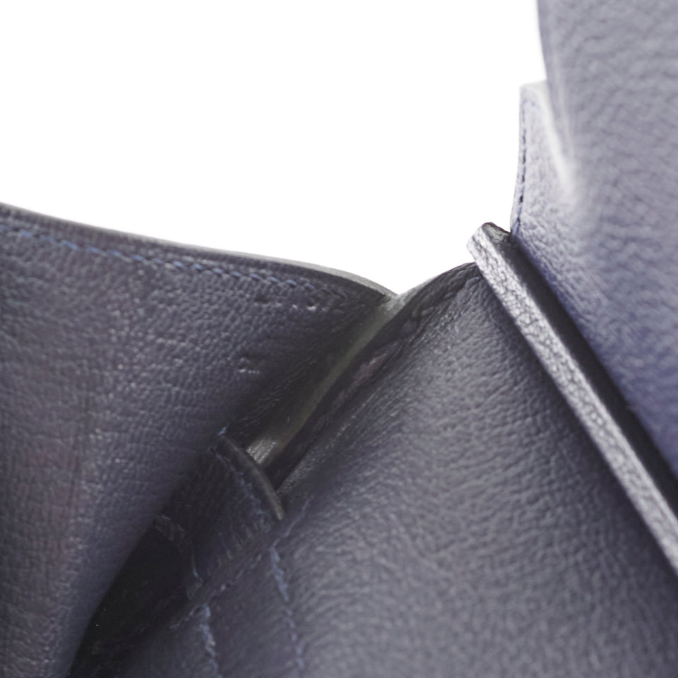 Hermes Birkin 35 Navy Blue T Stamp (2015)