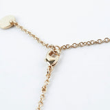 Christian Dior CD Gold Rhinestone Pearl Drop Necklace Costume Jewellery