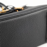 Hermes Birkin 25 Togo Noir D Stamp 2019