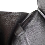 Hermes Birkin 25 Togo Noir D Stamp 2019
