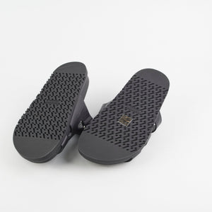 Hermes Chypre Size 36 Black Sandals