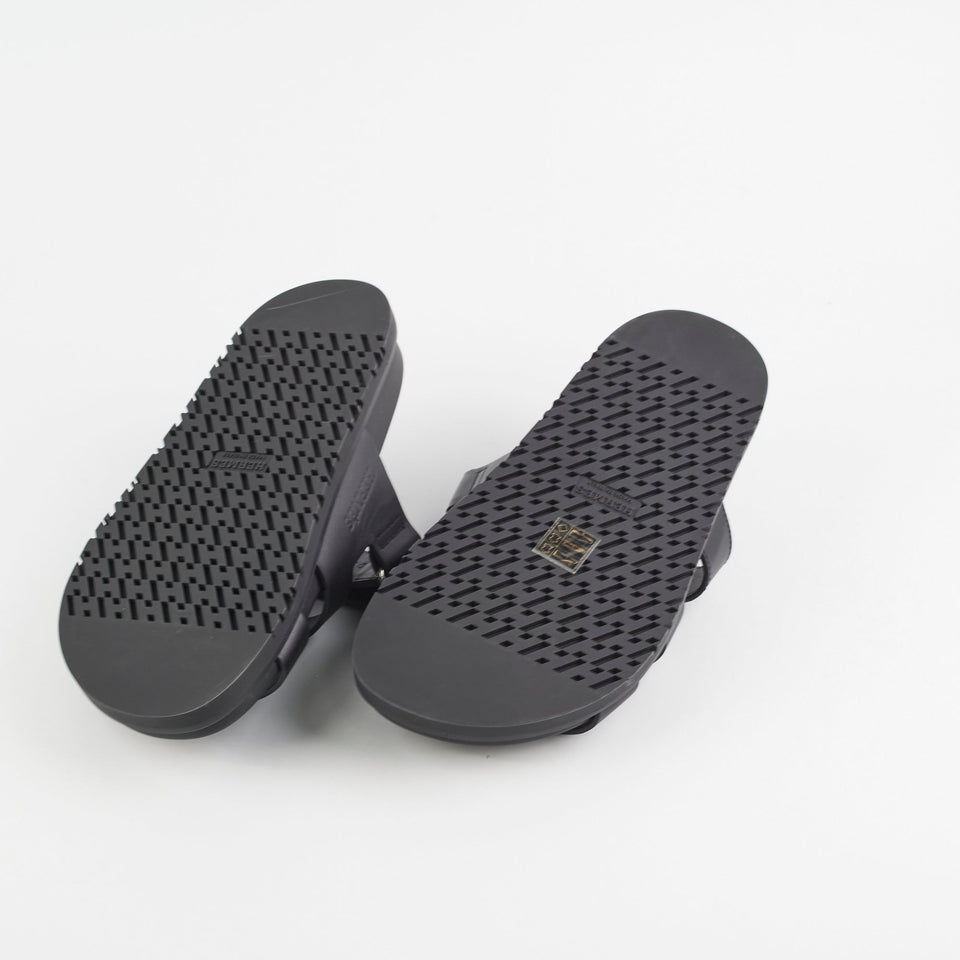 Hermes Chypre Size 36 Black Sandals