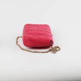 Christian Dior Promenade Fuschia Crossbody Clutch