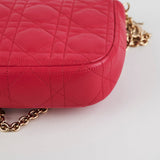 Christian Dior Promenade Fuschia Crossbody Clutch