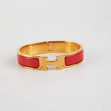 Hermes Clic H Bracelet Red PM