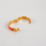 Hermes Clic H Bracelet Orange PM