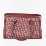 Christian Dior Trotter Tote Bag Bordeaux