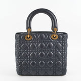 Dior Lady Dior Dark Navy Medium