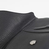 Christian Dior Soft Saddle Mini Black Grained Calfskin Bag