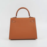 Hermes Kelly 25 Epsom Gold - B Stamp (2023)