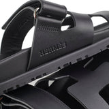 Hermes Chypre Sandals Size 36 Noir