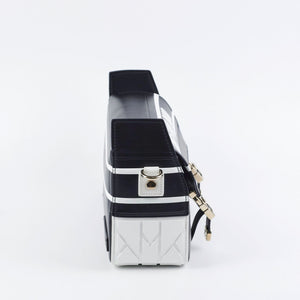 Christian Dior Camp Bag Black And White