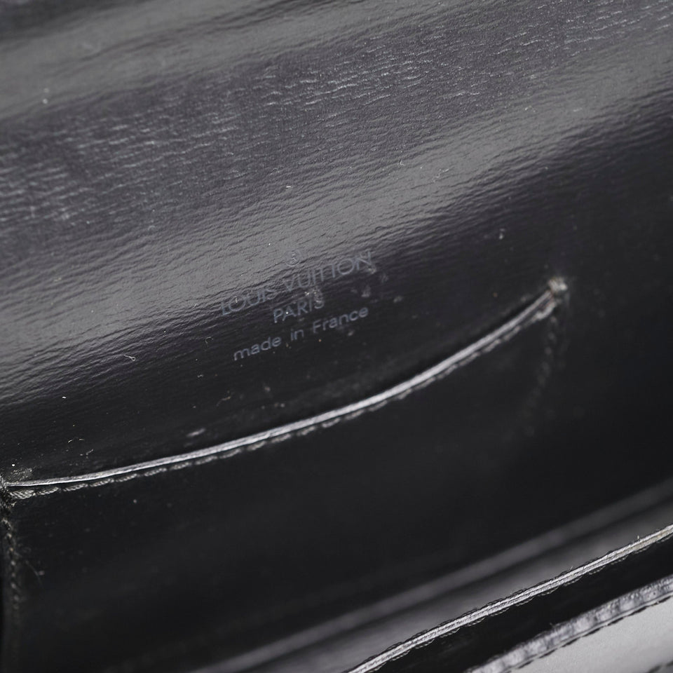 Louis Vuitton Vintage Clutch Epi Black