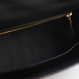 Hermes Kelly 25 Epsom Noir Stamp X