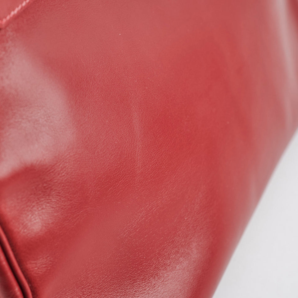Hermes Birkin 35 Red - I Square Stamp 2005