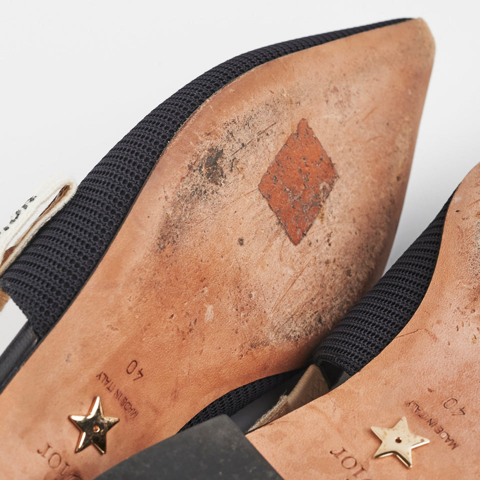 Dior J'aDior Slingback Flats Size 40