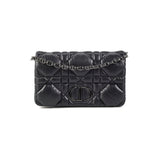 Dior Caro Macrocannage Mini So Black