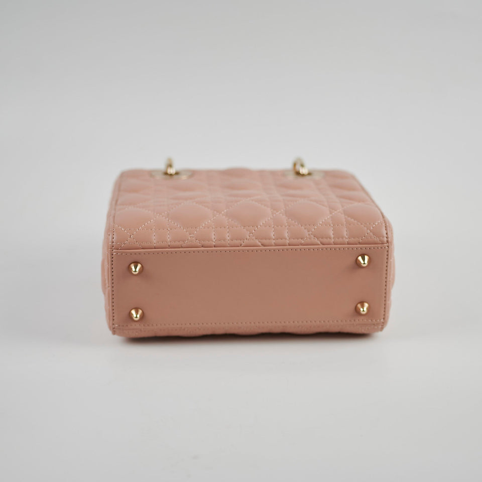 Christian Dior Lady Dior Small Blush with Twilly