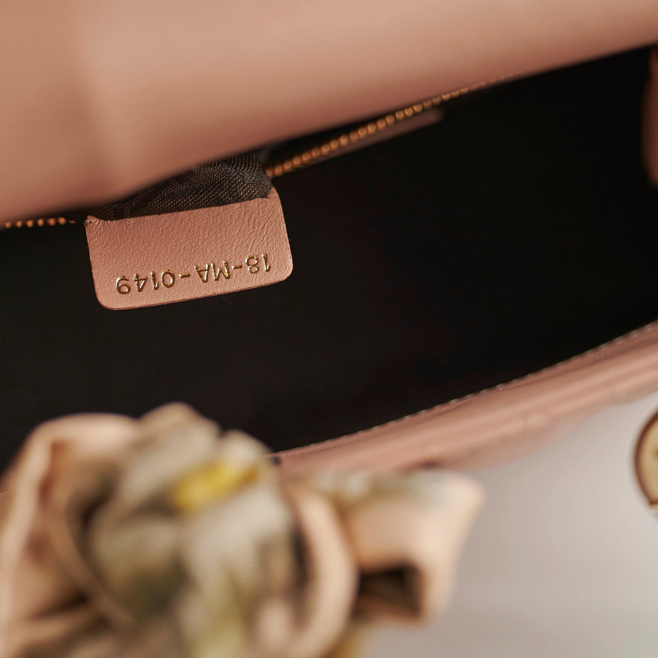 Christian Dior Lady Dior Small Blush with Twilly