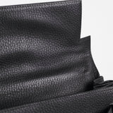 Hermes Kelly 40 Black Ardennes D Stamp (2000)