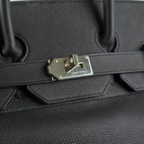 Hermes Haut A Courroies 50 Birkin Noir Black Togo