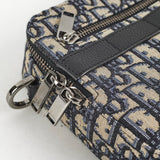 Dior Safari Oblique Messenger Bag Navy