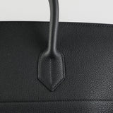 Hermes Haut A Courroies 50 Birkin Noir Black Togo