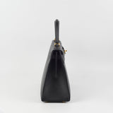 Hermes Kelly 28 Black C Stamp 2018