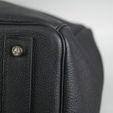 Hermes Haut A Courroies 50 Birkin Noir Black Togo