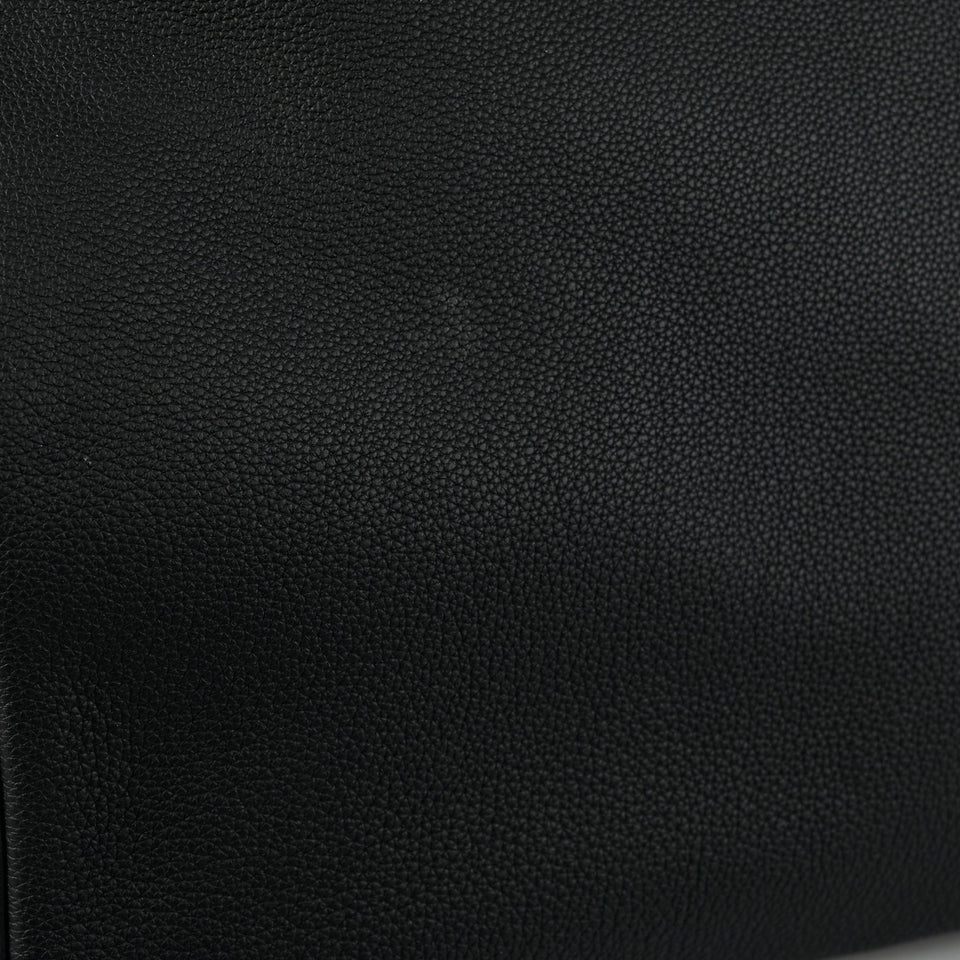 Hermes Haut A Courroies 50 Birkin Noir Black Togo