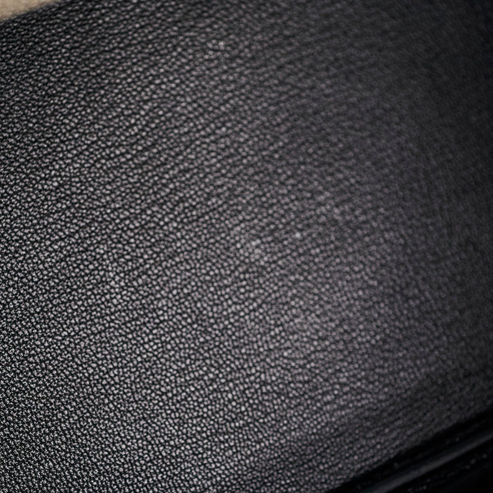Hermes Birkin 35 Epsom Noir - N Square Stamp