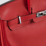 Hermes Birkin 25 Red Swift D Stamp (2019)
