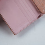 Dior Mini Lady Dior Wallet Pink