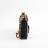 Dior Ja'Dior Medium Flap Bag Black