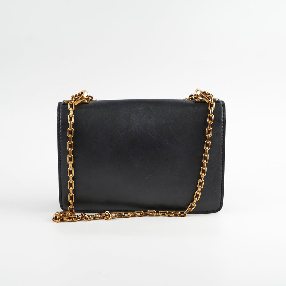 Dior Ja'Dior Medium Flap Bag Black