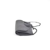 Christian Dior Saddle Pouch on Chain Ultramatte Black - April 2024