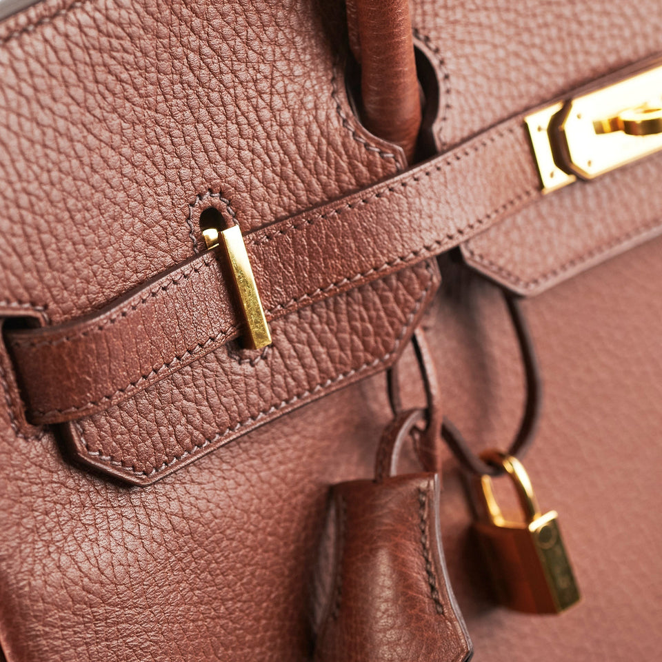 Hermes Birkin 35 Brown - D Square