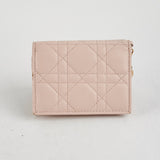 Christian Dior Cannage  Holder Pink Lambskin