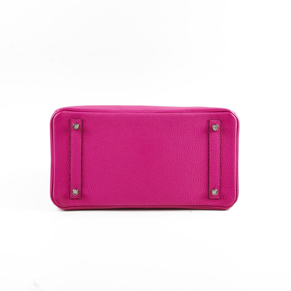 Hermes Birkin 30 Rose Pourpre A stamp