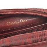 Dior Vintage Burgundy Camera Bag Crossbody