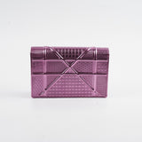 Christian Dior Diorama Wallet on chain WOC Pink Metallic