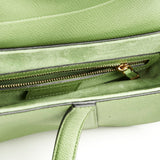 Christian Dior Saddle Bag Green
