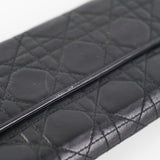 Christian Dior Cluitch Wallet On Chain WOC Black