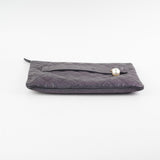 Chanel Iridescent Caviar Medium Night By The C Pouch Clutch